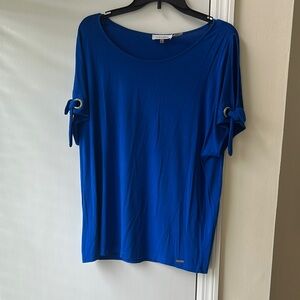 Royal blue top size Large, Calvin klein. Excellent condition.